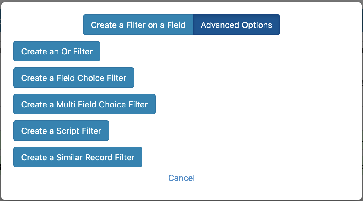 Multi Value Filter