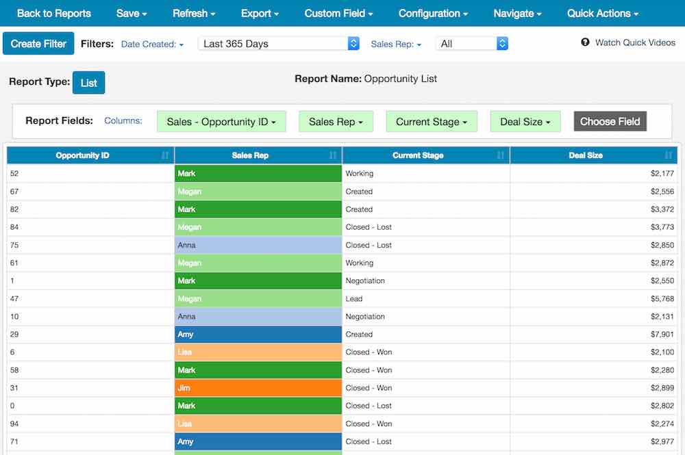 Xero Report Editing